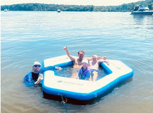 Load image into Gallery viewer, Paradise Pad Triangle Splash Island 8'x9'x6"