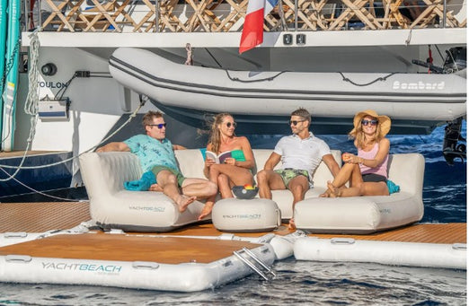 Yachtbeach Marine Leather Chair 80