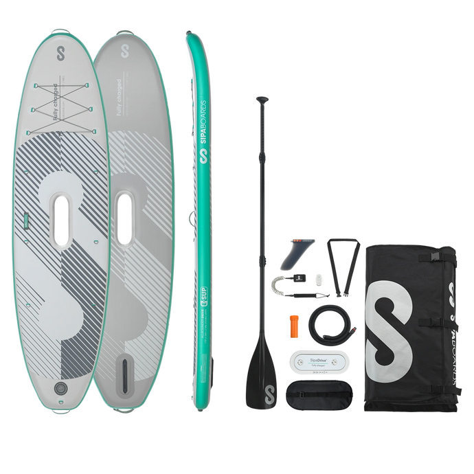 SipaBoards  Allrounder Aqua Motorized Paddleboard 11'