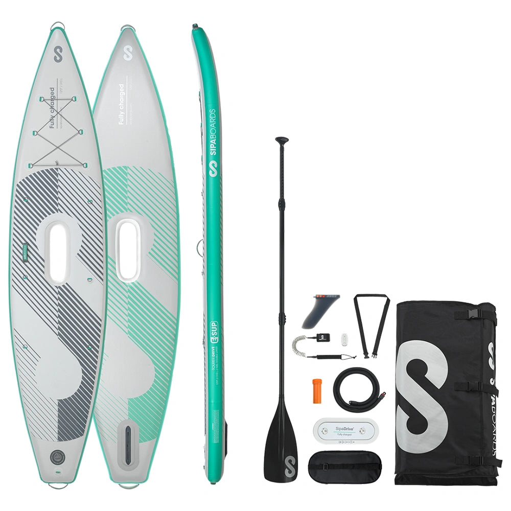 SipaBoards Drive Tourer Aqua Package with SipaDrive 1.0