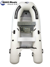 Load image into Gallery viewer, Inflatable Sport Boats Shark 9.8′ Aluminum Floor