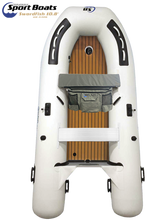 Load image into Gallery viewer, Inflatable SportsBoats Swordfish 10.8′ Air Floor 2-n-1 EVA Floor