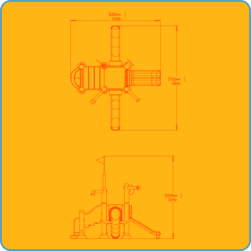 Empex Water Toys Aquadek T410-3S