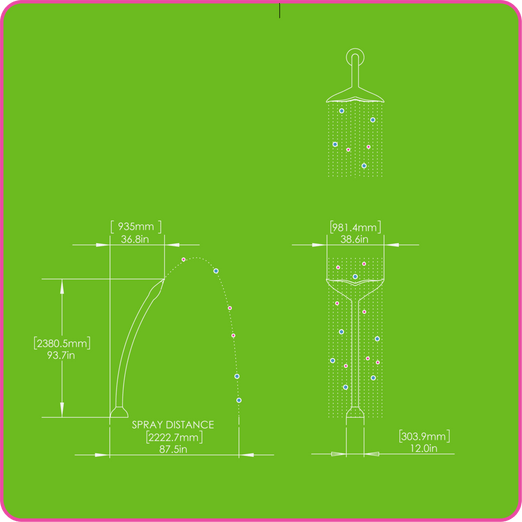 Empex Water Toys Aquatail Mini Water Features