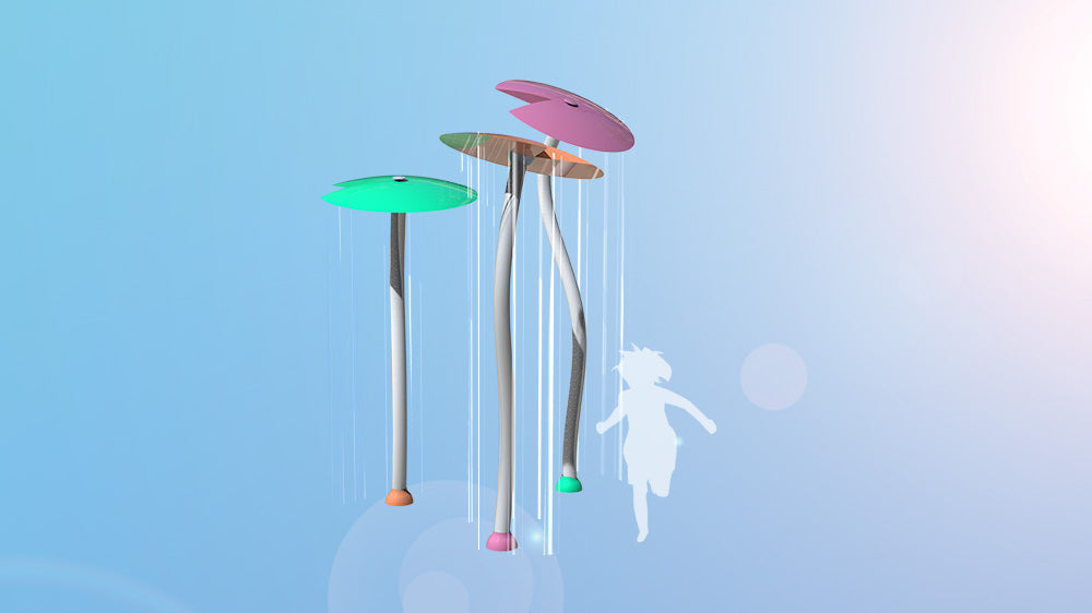 Empex Water Toys Aqualotus Trio Mini Water Feature