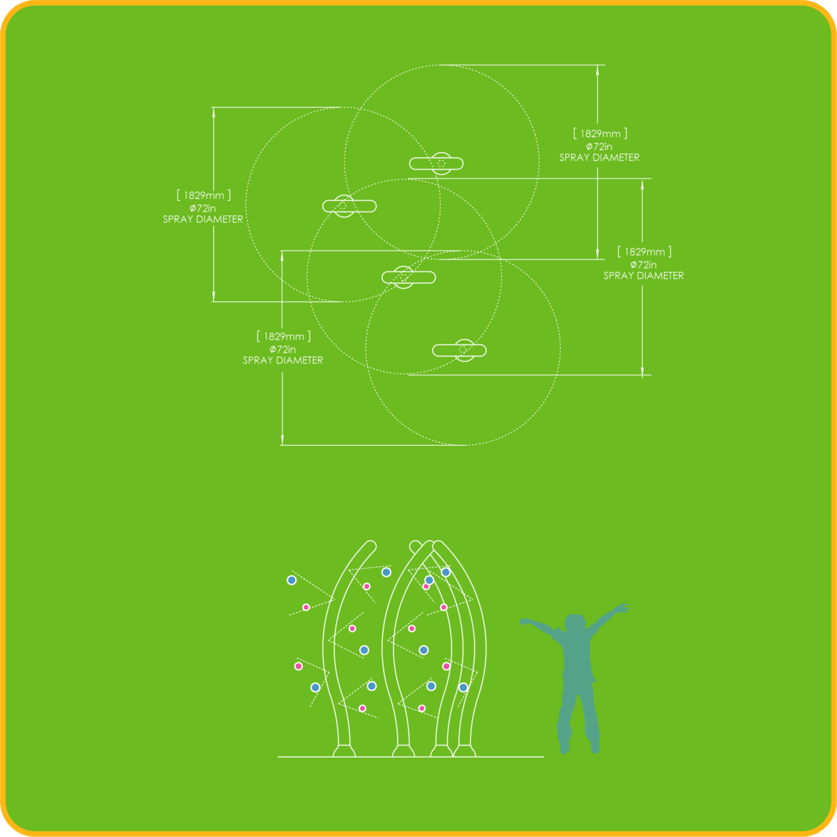 Empex Water Toys Aquagrasso Quad Mini Water Features