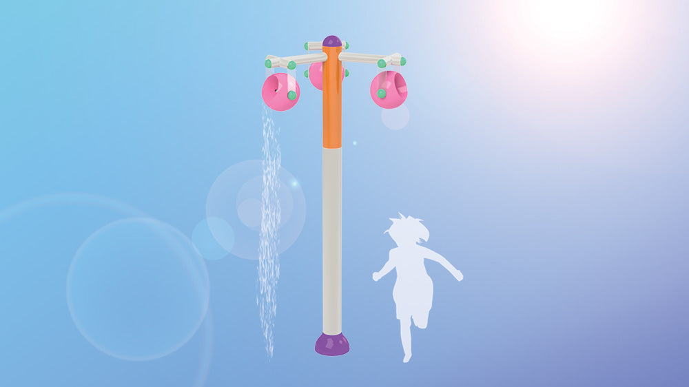 Empex Water Toys Tippin’ Orbz Mini Water Features