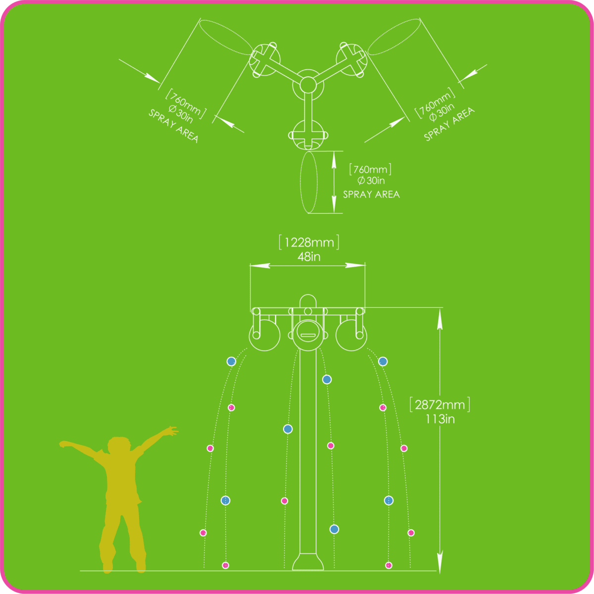 Empex Water Toys Tippin’ Orbz Mini Water Features