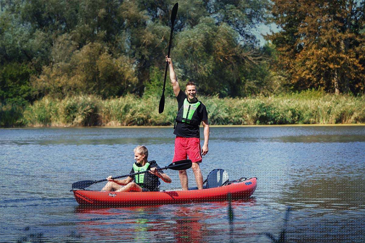 Gumotex THAYA 13′5″ Inflatable Canoe