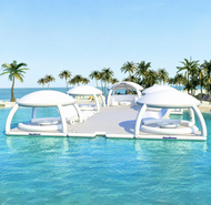 AquaBanas The Sanctuary Inflatable Island Resort Package