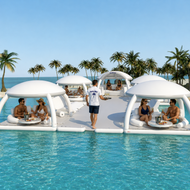 AquaBanas The Cove Inflatable Island Resort Package