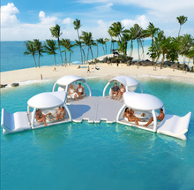 Load image into Gallery viewer, AquaBanas The Zone Inflatable Island Resort Package