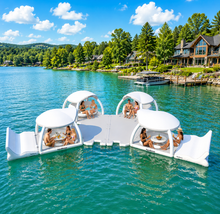 Load image into Gallery viewer, AquaBanas The Zone Inflatable Island Resort Package