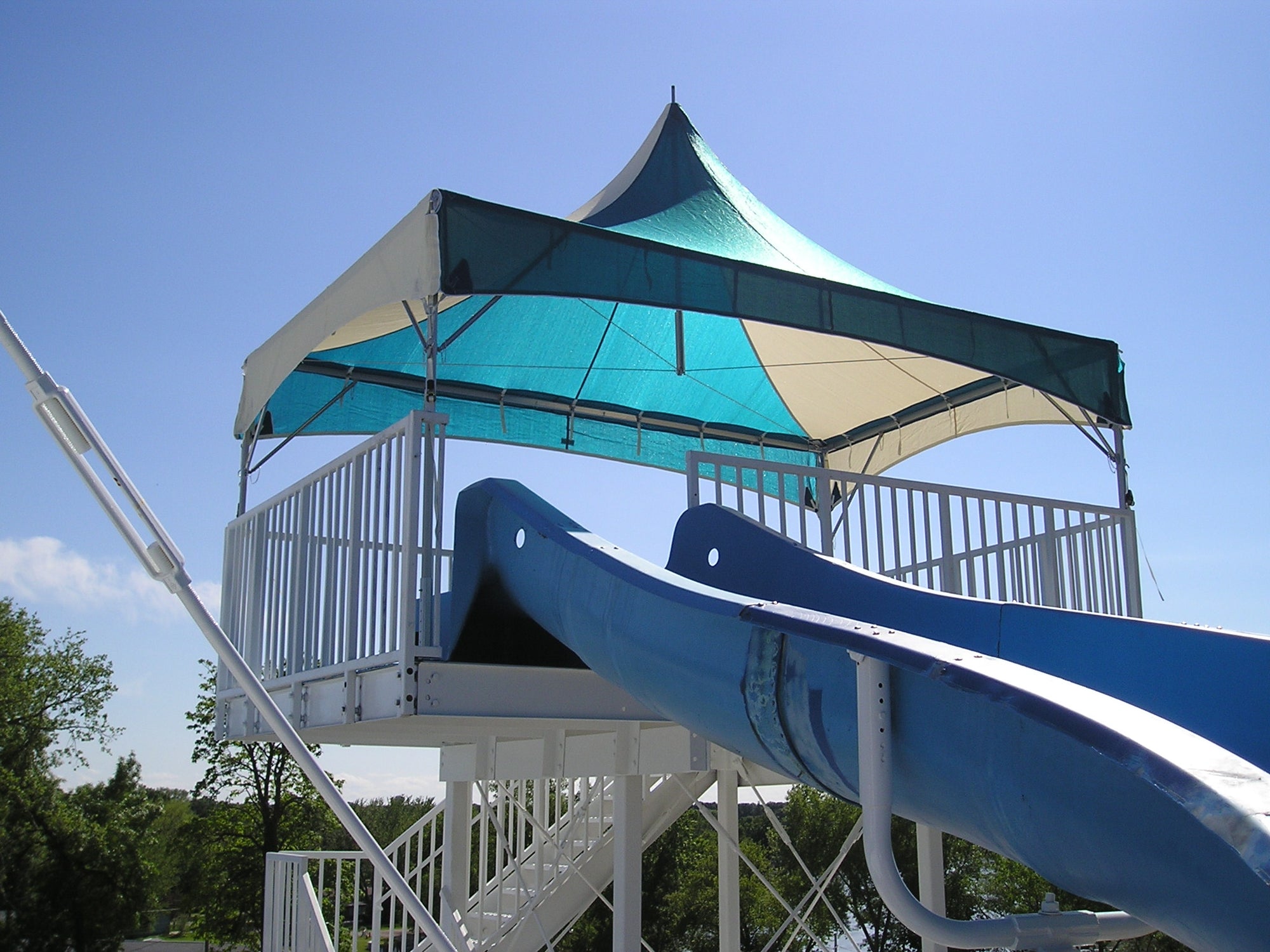 Waterloo Tent & Tarp Slide Canopies – Light As Air Boats