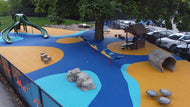 Unity Surfacing Systems 50/50 Black/Color Pour-In Place