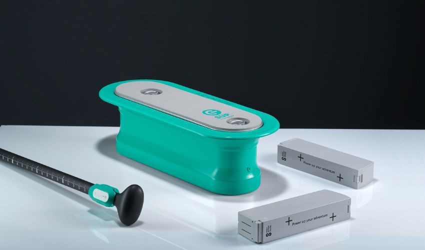 SipaBoards Tourer Silver Electric Motorized SUP 12'