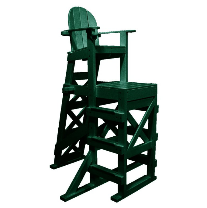 Water Safety Products Recycled Plastic Tall Lifeguard Chair