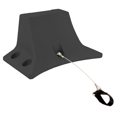 Connect-A-Port PWC Floating Dock Complete Accessories Kit Bow Stop Dark Gray