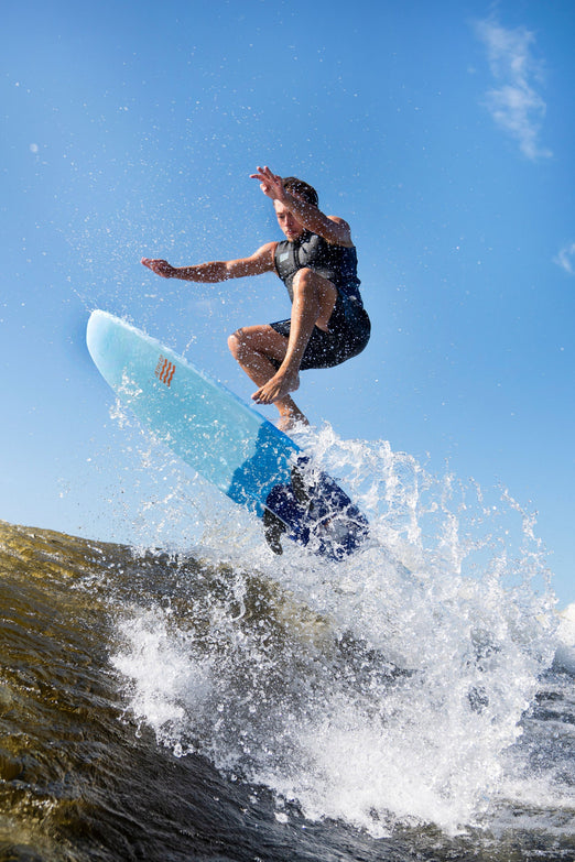 JetPilot Dylan Ayala Pro 4'4" Wakesurf Board - Blue