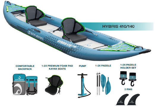 Spinera Hybris 410 / 140 Inflatable Kayak