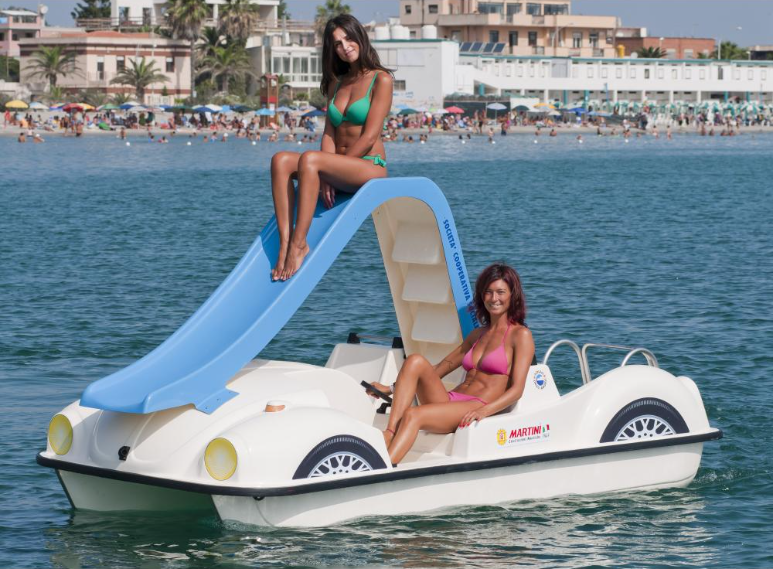 Martini Nautica Slides for Pedal Boats
