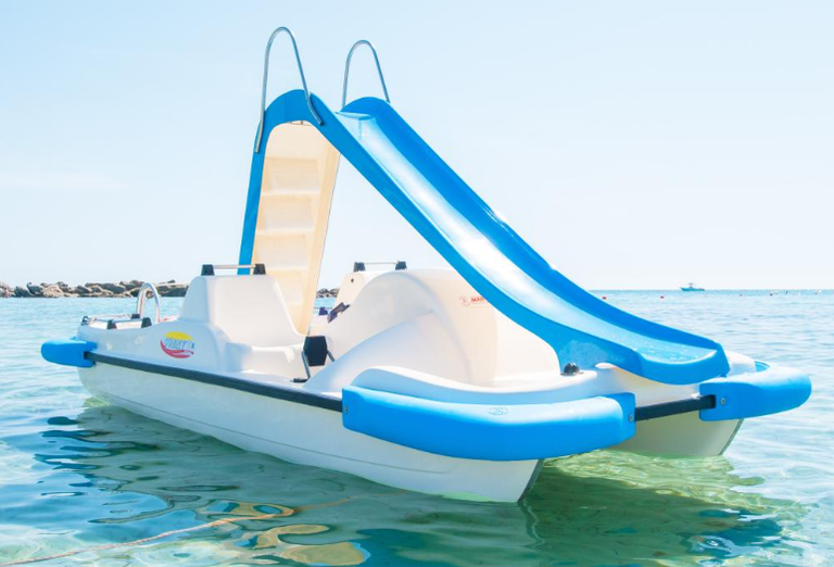pedal boat with slide Martini Nautica Slides for Pedal Boats