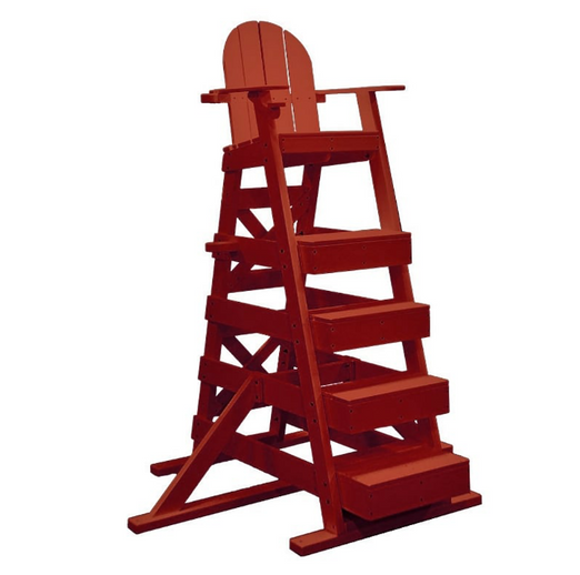 Water Safety Products Recycled Plastic Lifeguard Chair 60" seat height