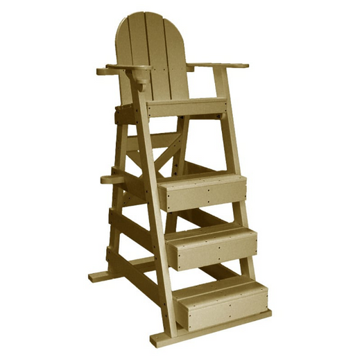 Water Safety Products Recycled Plastic Three Platform Lifeguard Chair