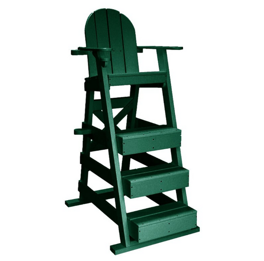 Water Safety Products Recycled Plastic Three Platform Lifeguard Chair