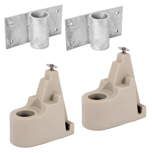 Connect-A-Port PWC Floating Dock Complete Accessories Kit Fixed Dock Hinge Light Gray 