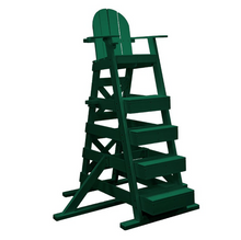 Load image into Gallery viewer, Water Safety Products Recycled Plastic Lifeguard Chair 60" seat height