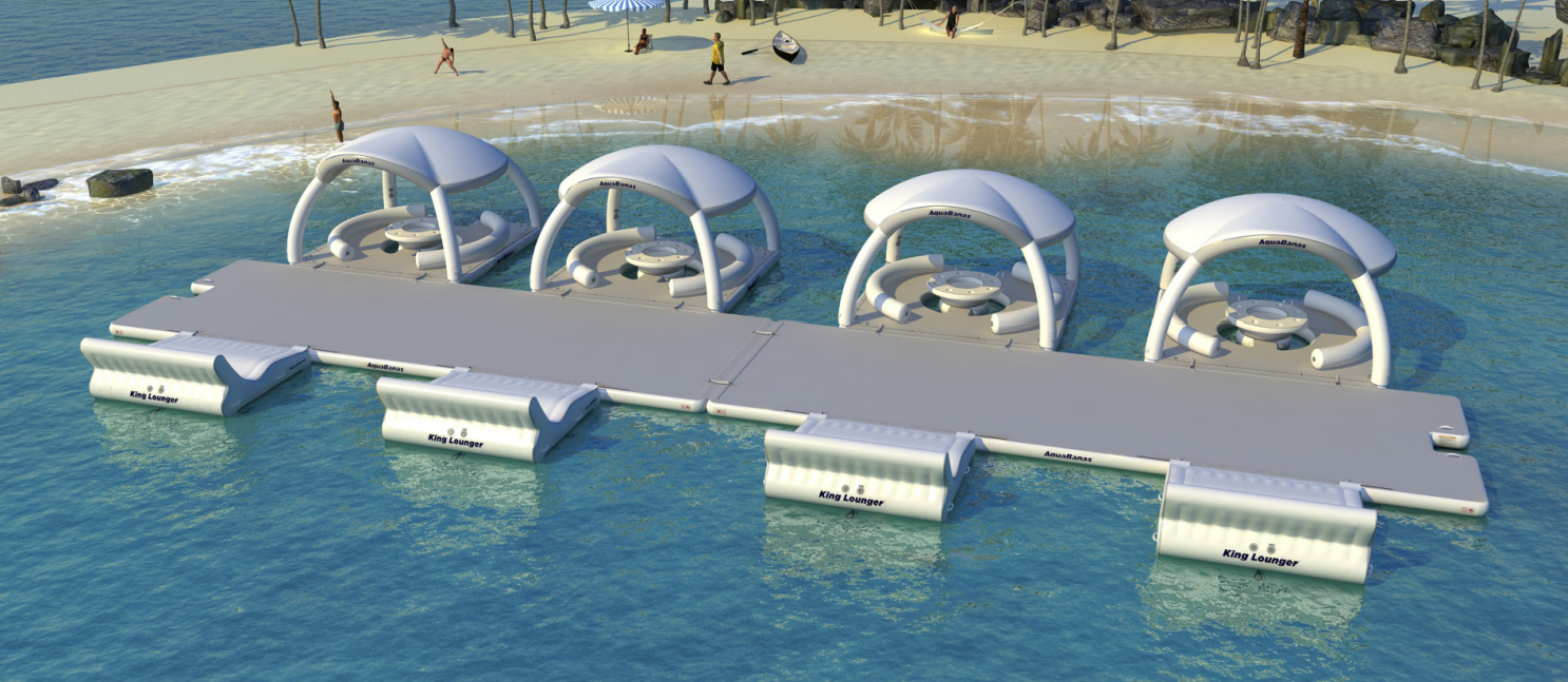 AquaBanas Pasarela Package