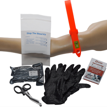 Water Safety Products STOP the Bleed Kit -STAT 2 Israeli Bandage