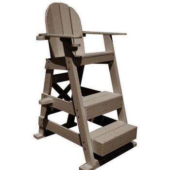 Water Safety Products Recycled Plastic Lifeguard Chair-in-Two-Boxes