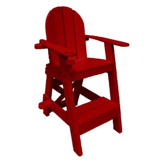 Water Safety Products Recycled Plastic Platform Lifeguard Chair-in-a-Box