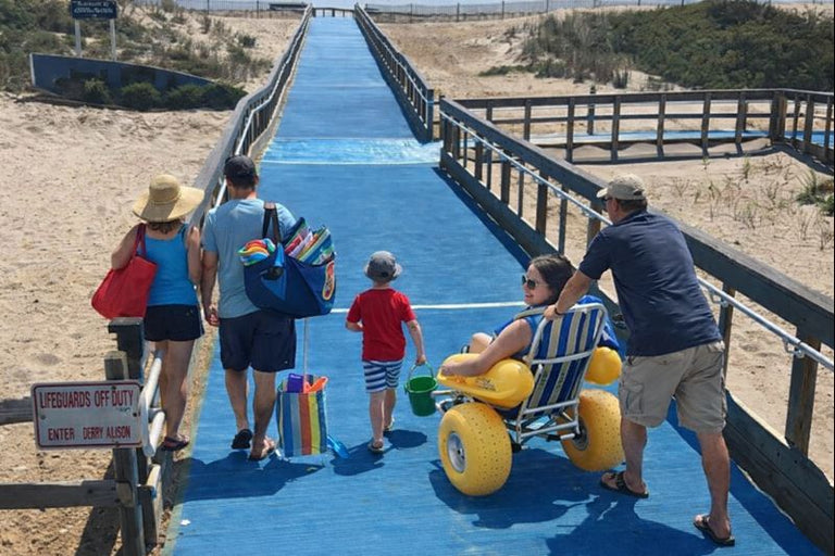AccessMat® Beach Accessibility Mats – Light As Air Boats