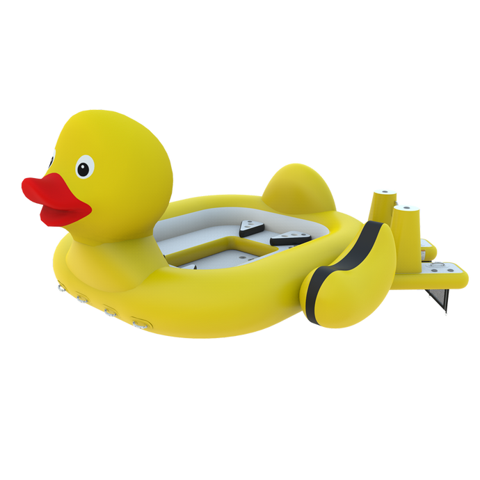 AquaBanas Yellow Ducky Towable Tube Boat for Commercial Operators