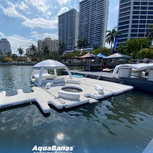 Aquabanas Splash Bana, Dock, Party Bana & King Lounger