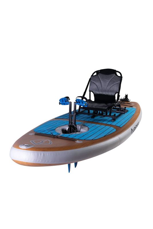 stand up pedal board Lightning Kayaks Air 9 Inflatable Pedal Paddle Board