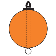 Load image into Gallery viewer, Rolyan Buoys Round Barrier Floats (B1400 &amp; B1600)