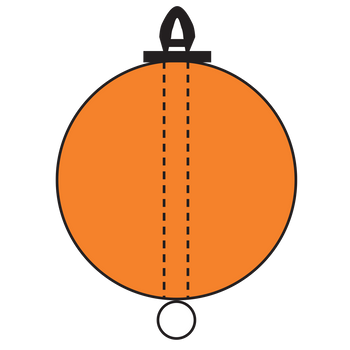 Rolyan Buoys Round Barrier Floats (B1800 & B2400)