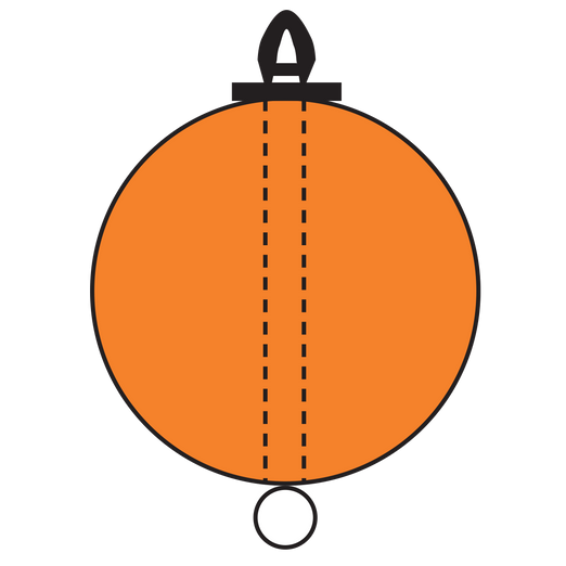 Rolyan Buoys Round Barrier Floats (B1800 & B2400)