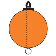 Rolyan Buoys Round Barrier Floats (B1800 & B2400)
