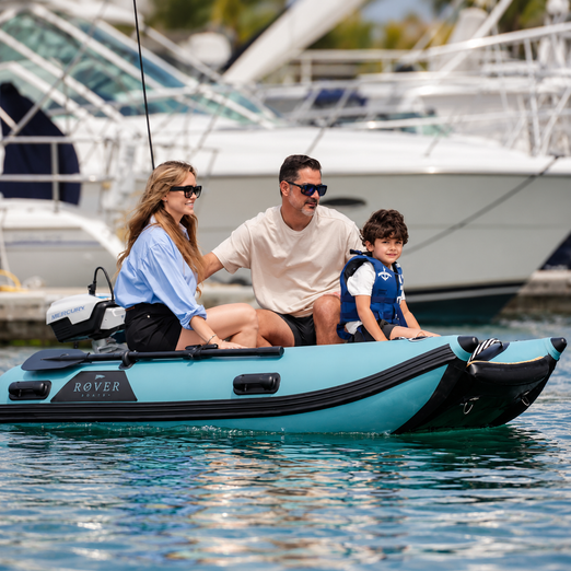 Rover Marine Battle Cat Self-Bailing Inflatable Catamaran
