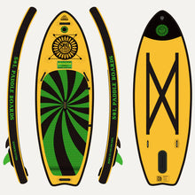 Load image into Gallery viewer, SOL Carbon GalaXy SOLrivershine Inflatable Paddle Board