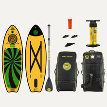 Load image into Gallery viewer, SOL Carbon GalaXy SOLrivershine Inflatable Paddle Board