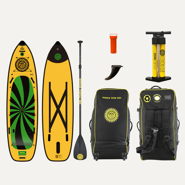 SOLsumo Carbon GalaXy 11’4”  SOL Paddle Boards Inflatable SUP