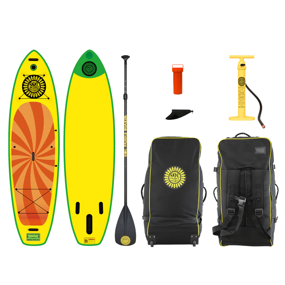 SOL Paddle Boards SOLtrain Classic 10’7” Inflatable SUP