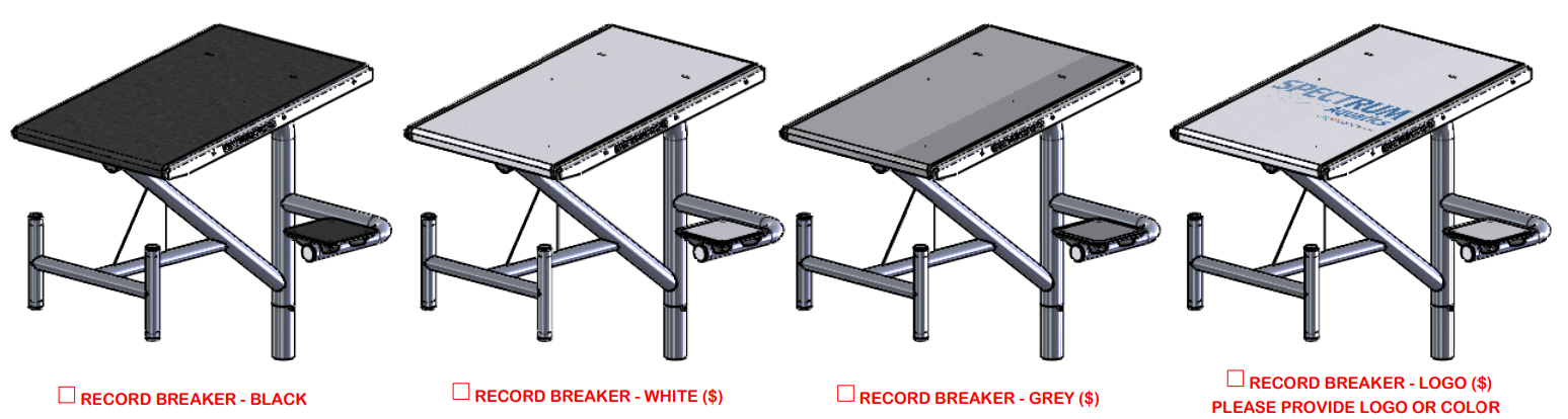 Spectrum Aquatics Record Breaker Starting Platform Single Post color