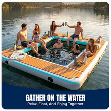 Load image into Gallery viewer, Paradise Pad Floating Dock with SeaPool